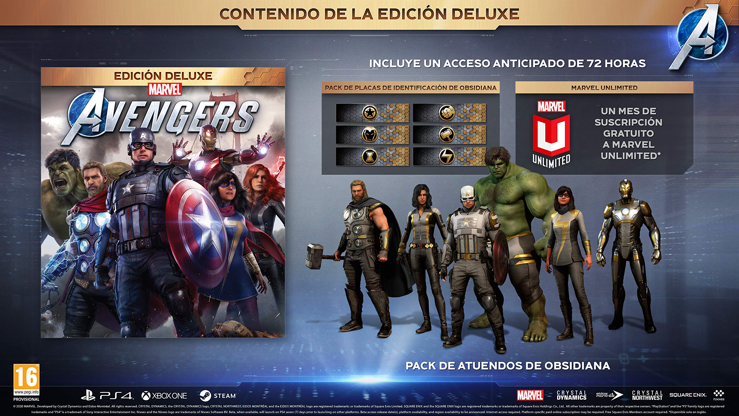 Marvel's Avengers XBOX ONE PAL ESP - Nuevo Marvel's Avengers XBOX ONE PAL ESP - Nuevo